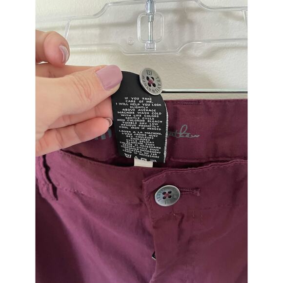 Travis Mathew Lightweight Chino Golf Pant Wine Red Purple Size 40x34 NEW - Picture 5 of 8